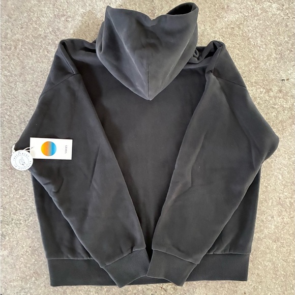 VUORI Restore Full Zip Hoodie - Washed Black SZ Medium VW2030 NWT - Picture 2 of 6